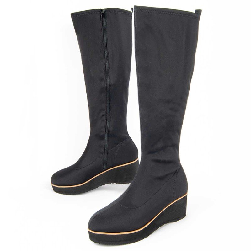 Montevita Buty Klinowe Zereta2 Czarny