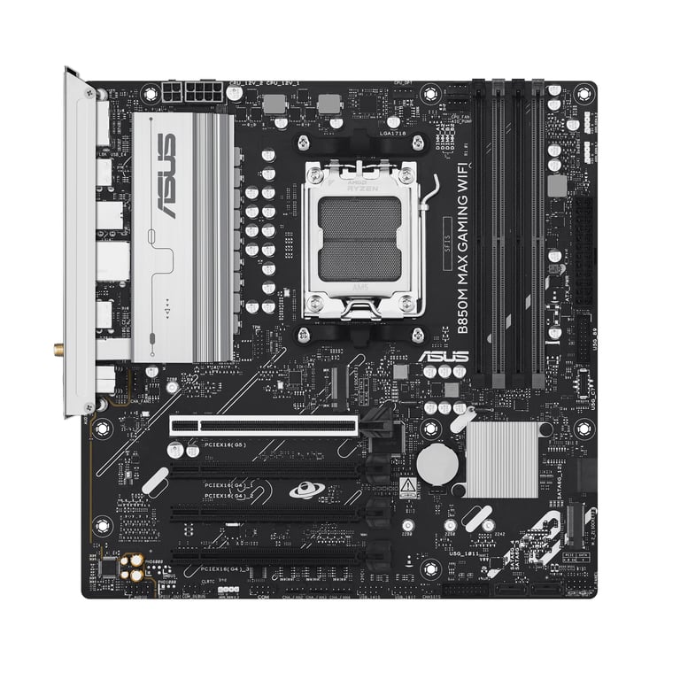 ASUS B850M MAX GAMING WIFI AMD B850 Gniazdo AM5 micro ATX 90MB1LL0-M0EAY0