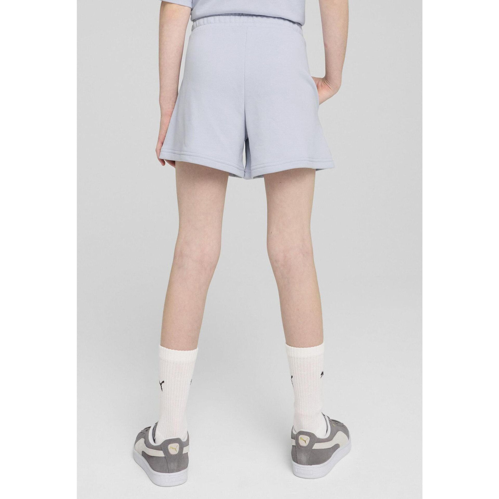 Młodzieżowe szorty ESS z małym logo No. 1 PUMA Cool Weather Blue