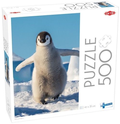 Puzzle 500 Baby penguin Tactic - puzzle