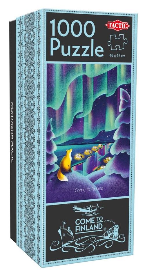 Puzzle 1000 Pohjolan Taika Come to Finland Tactic - puzzle