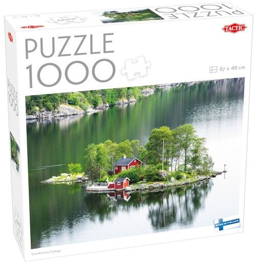 Puzzle 1000 Scandinavian cottage Tactic - puzzle