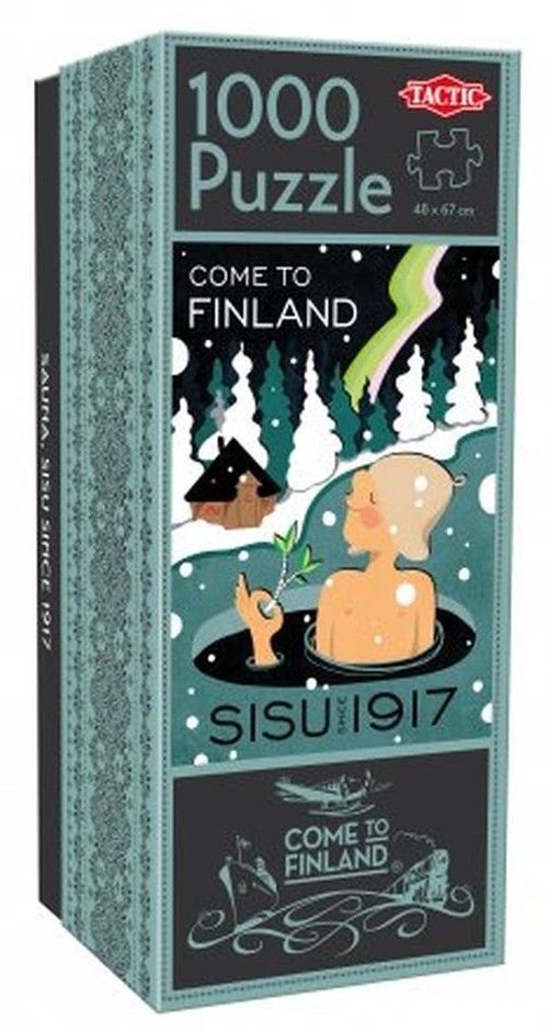 Puzzle 1000 Sauna, Sisu since 1917 Tactic - puzzle