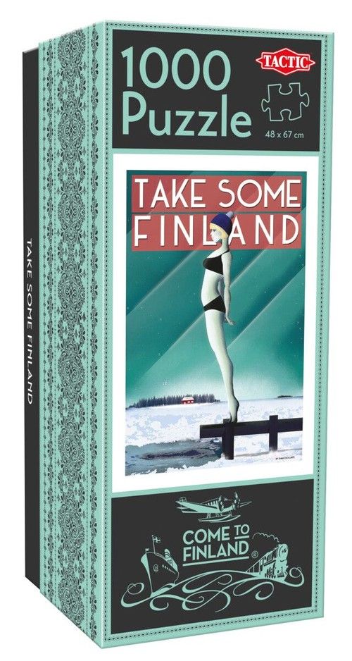 Puzzle 1000 Come to Finland: Take some Finland Tactic - puzzle
