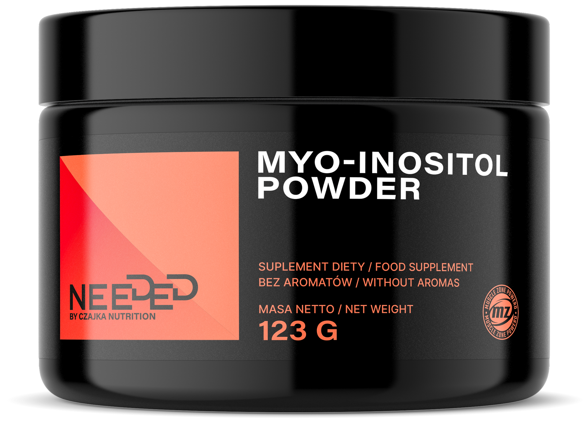 NEEDED MYO-INOSITOL POWDER INOZYTOL W PROSZKU 123 GRAM