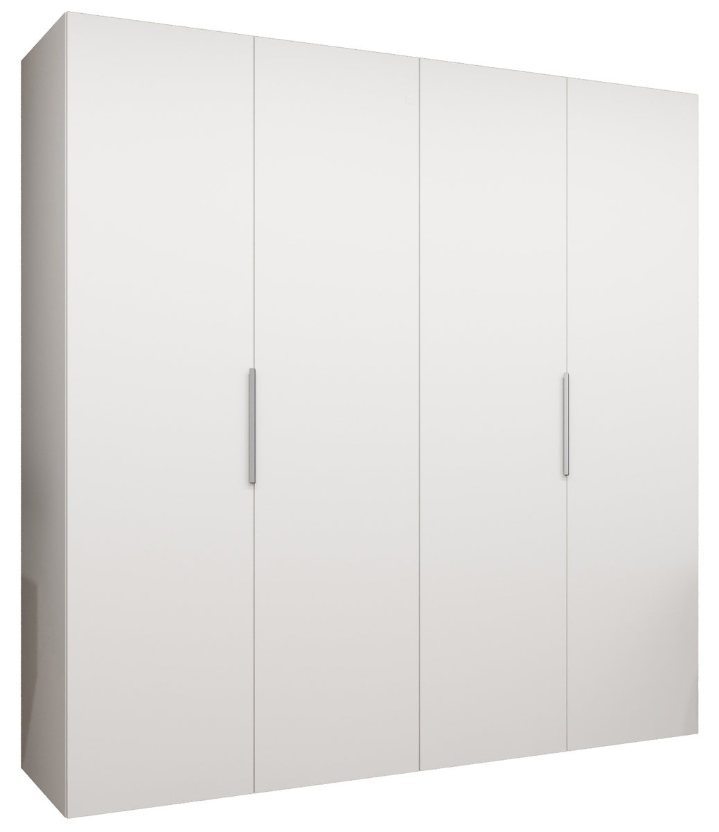 Szafa uchylna otwierana MARBELLA 1 200 wys. 202 cm Biały + u. Kaszmir
