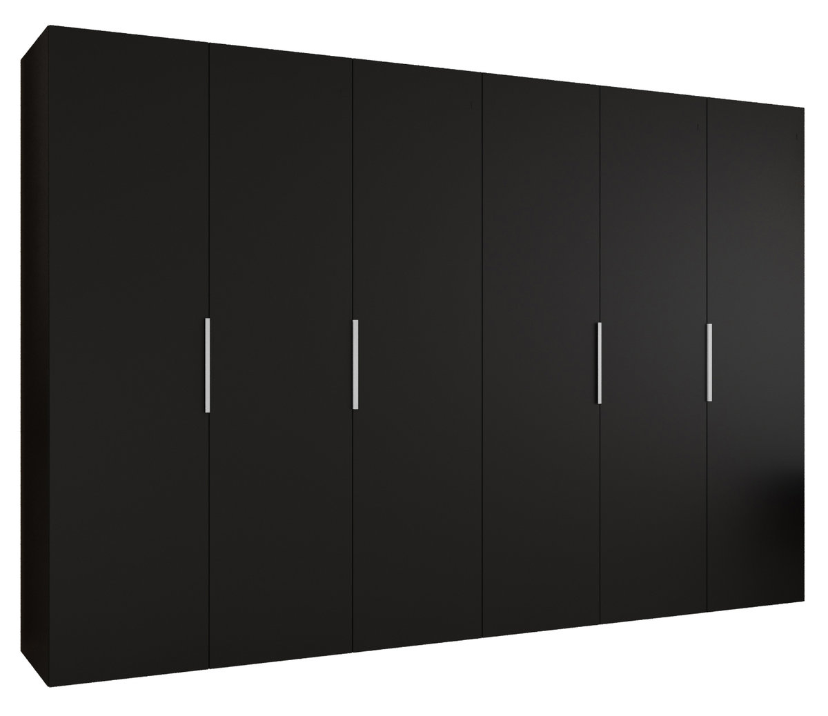Szafa uchylna otwierana MARBELLA 1 300 wys. 202 cm Czarny + u. Kaszmir