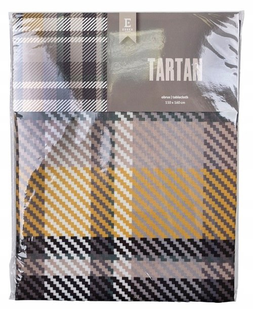 Obrus 130x180 cm w kolorową kratę, KRATA