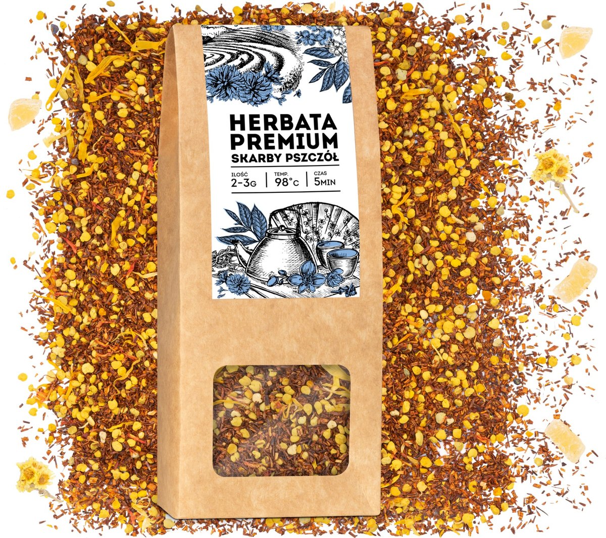 Herbata PREMIUM Skarby pszczół 50 g