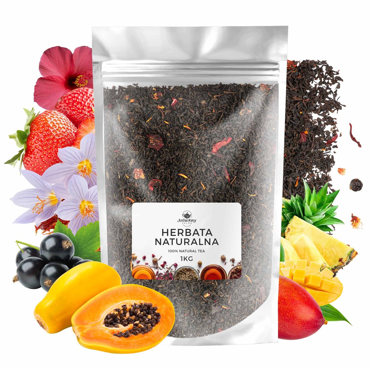 Liściasta herbata czarna Fantazja herbata cejlońska 1kg