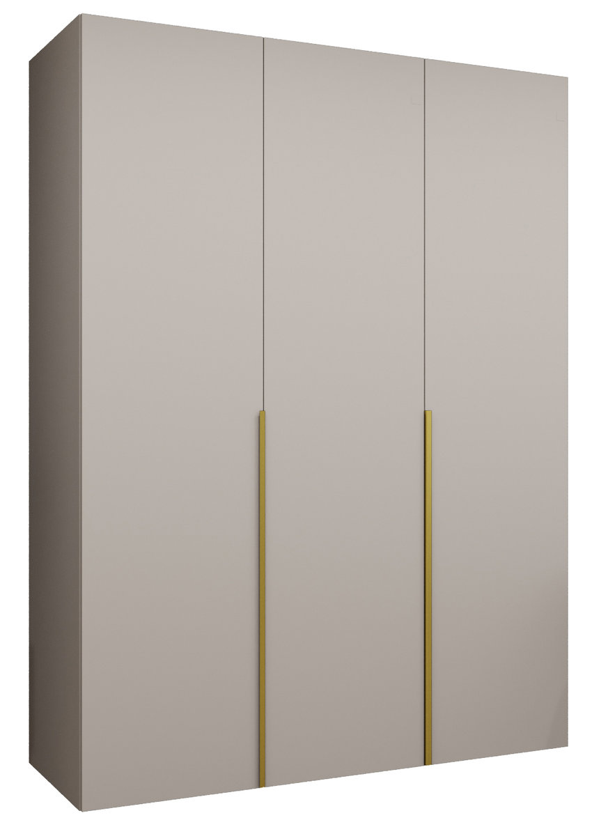 Szafa uchylna otwierana ALICANTE 1 150 wys. 202 cm Kaszmir + u. Złoty