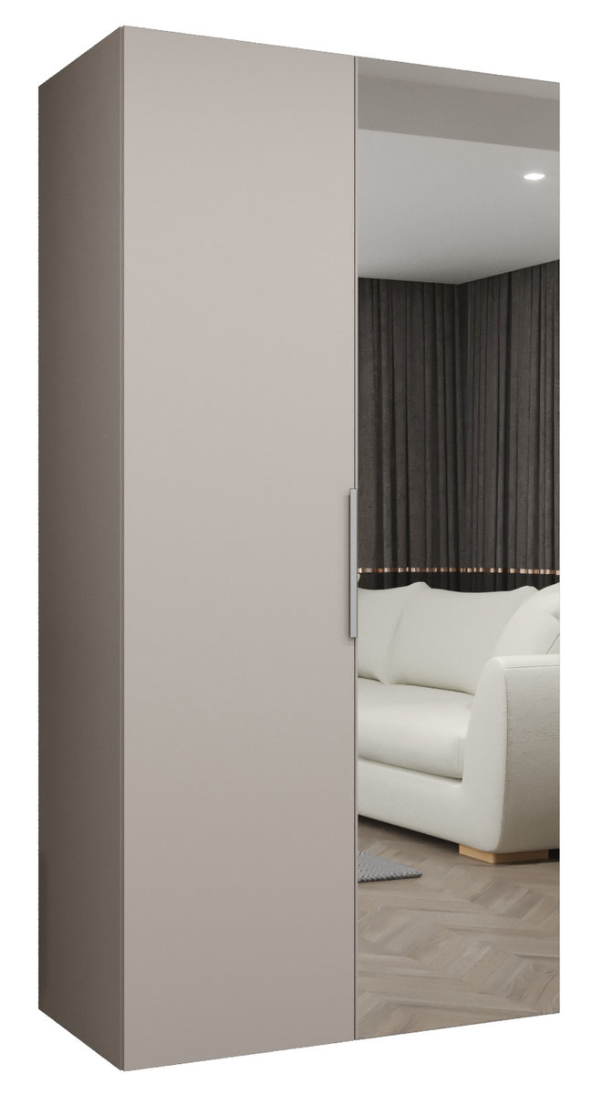 Szafa uchylna otwierana MARBELLA 2 100 wys. 202 cm Kaszmir + u. Kaszmir