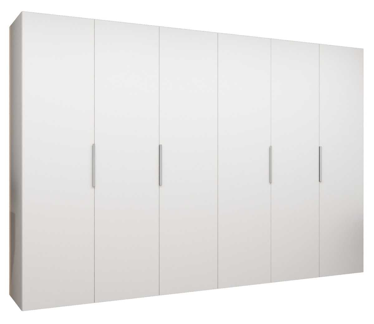 Szafa uchylna otwierana MARBELLA 1 300 wys. 202 cm Biały + u. Kaszmir