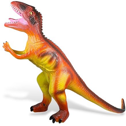 Tarbosaurus bataar Duża Figurka Gumowa GRAJĄCY DUŻY DINOZAUR