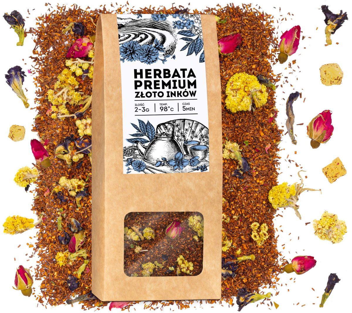 Herbata PREMIUM Złoto Inków 50 g