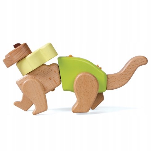 Drewniane Klocki Konstrukcyjne Tygrys