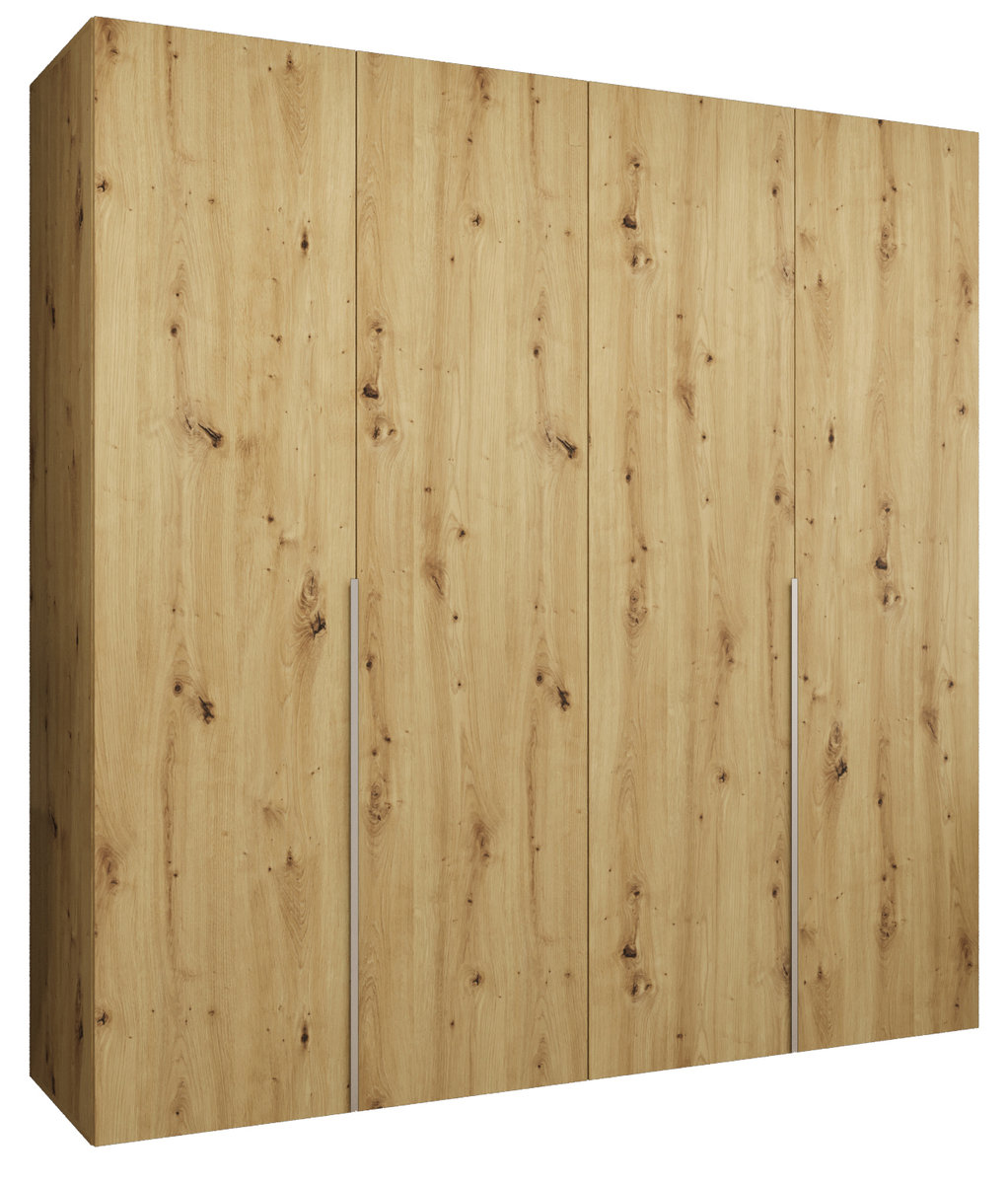 Szafa uchylna otwierana ALICANTE 1 200 wys. 202 cm Artisan + u. Czarny