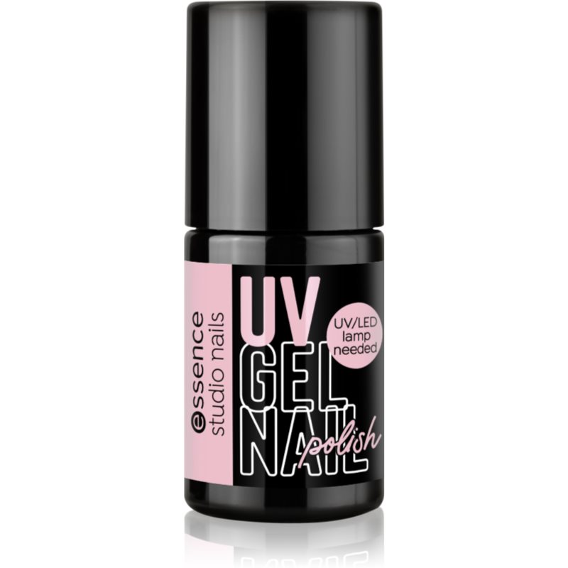 essence studio nails UV GEL NAIL hybrydowy lakier do paznokci z użyciem lampy UV / LED odcień 02 ROSY FUTURE 5 ml