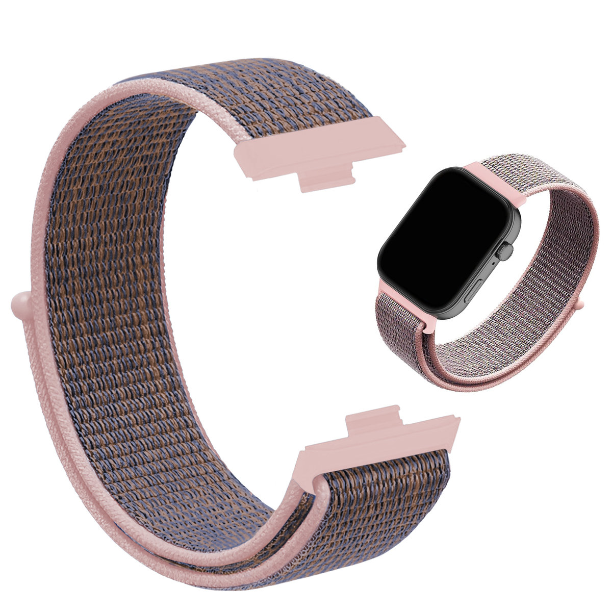 Opaska pasek nylonowy do Huawei Watch Fit 3 smartband smartwatch zegarek (Wzór 8)