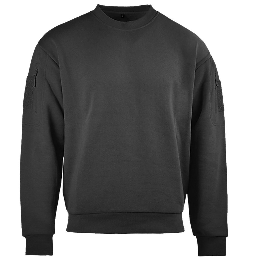 Mil-Tec Sweter Taktyczny Combat Shirt Czarny - 3XL