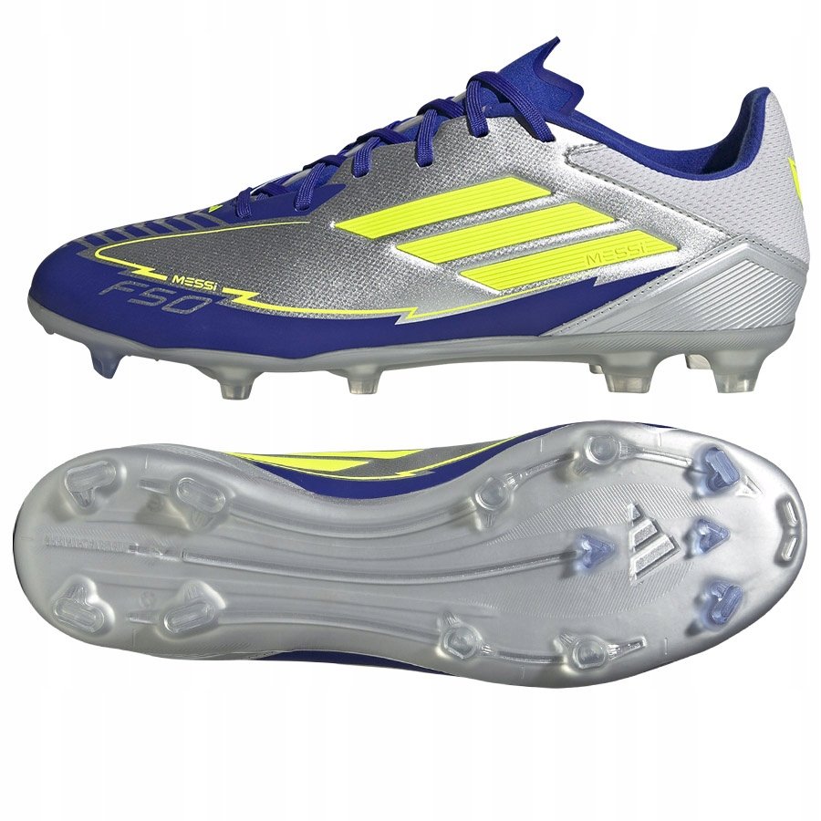Buty adidas F50 League FG/MG IH0918 srebrny 40