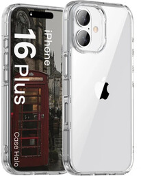 Bizon Etui Case Halo do iPhone 16 Plus, przezroczyste