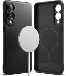 Ringke Etui Onyx Magnetic do MagSafe do Galaxy S25 Edge, czarne