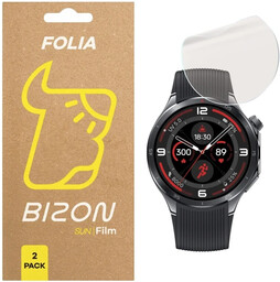 Bizon Folia matowa Glass Watch Film Sun do OnePlus Watch 3, 2 sztuki