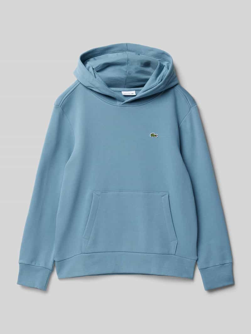 Bluza z kapturem i naszywką z logo
