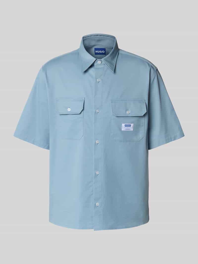 Koszula casualowa z listwą guzikową model ‘Ekyno’