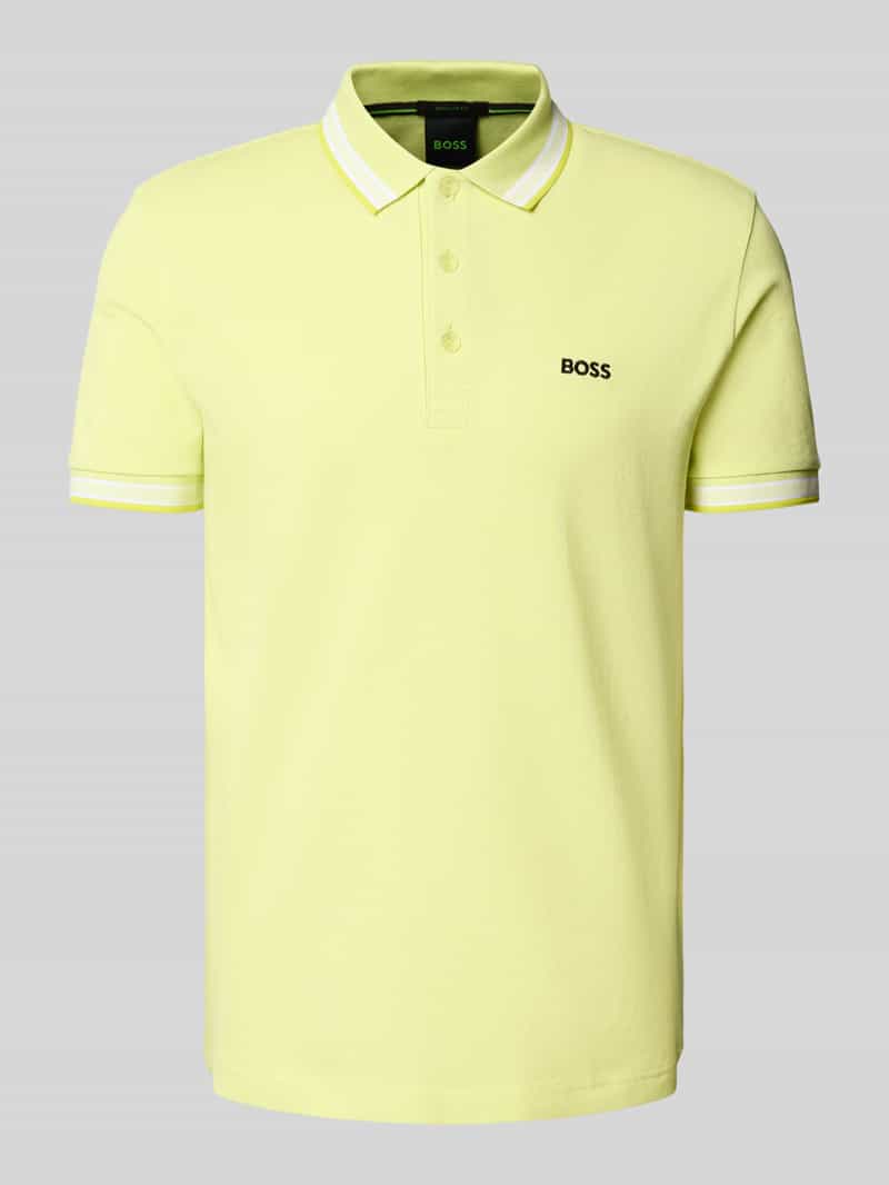 Koszulka polo o kroju Regular Fit z czystej bawełny
