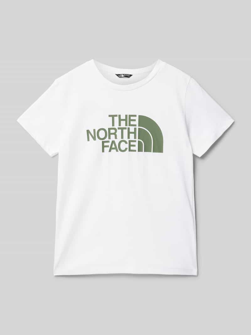 T-shirt z nadrukiem z logo