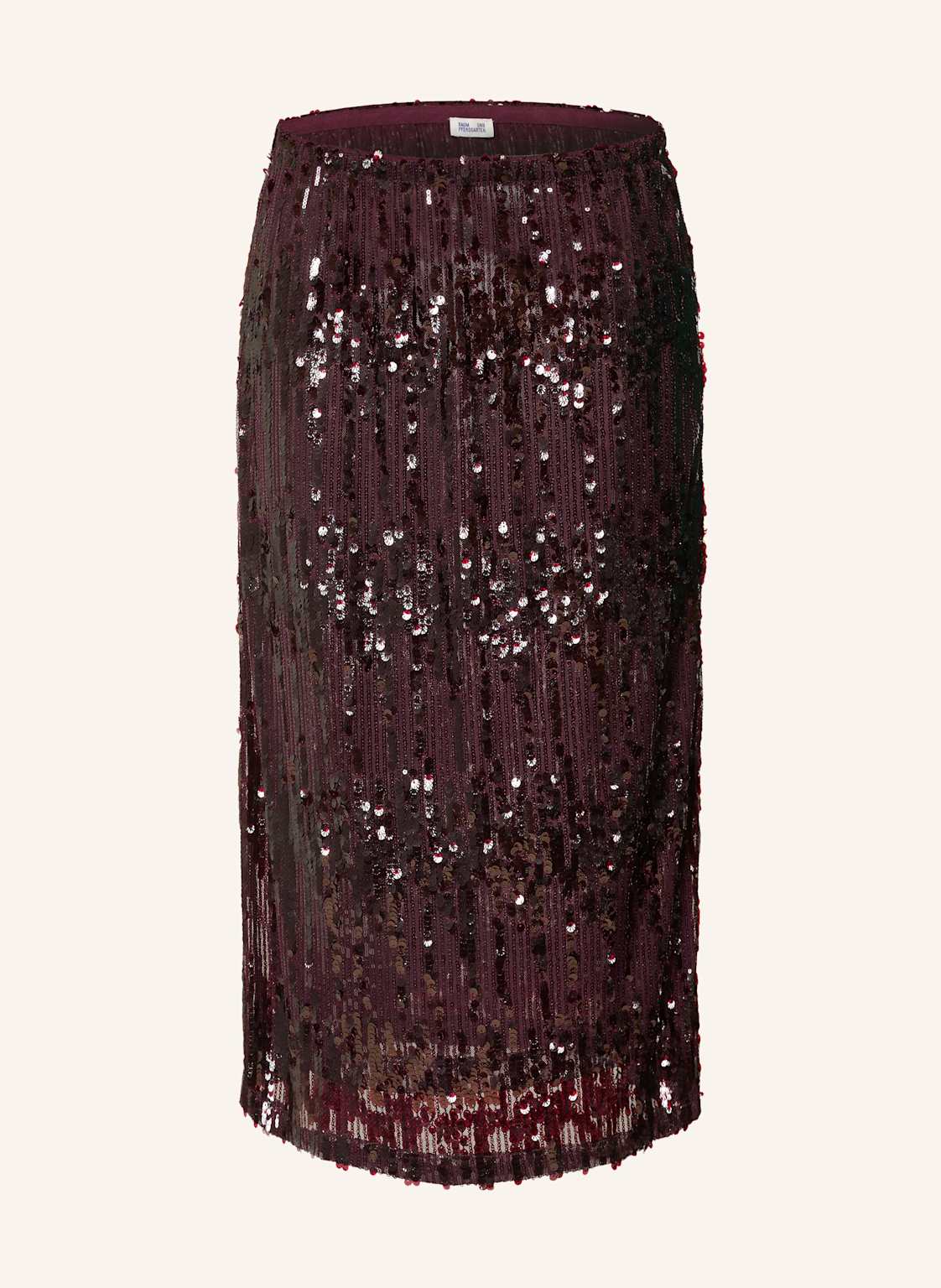 Baum Und Pferdgarten Spódnica Jaino Z Cekinami rot