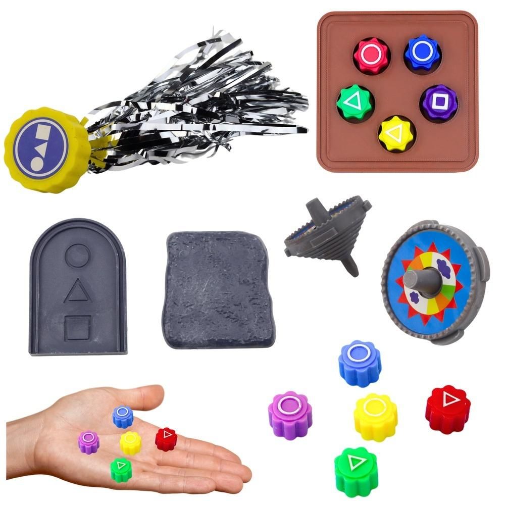 Zestaw 4 Gier Squid Game Leantoys - gra