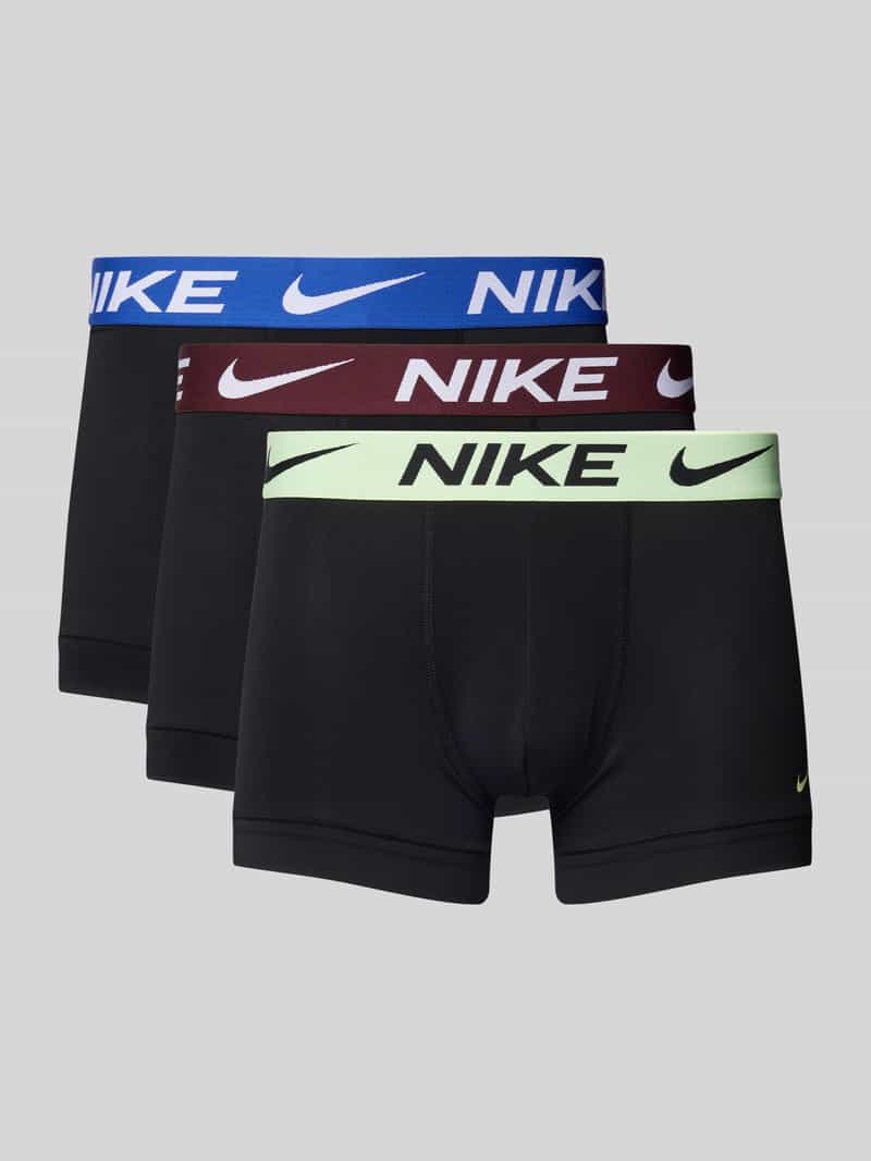Obcisłe bokserki z elastycznym paskiem z logo w zestawie 3 szt.