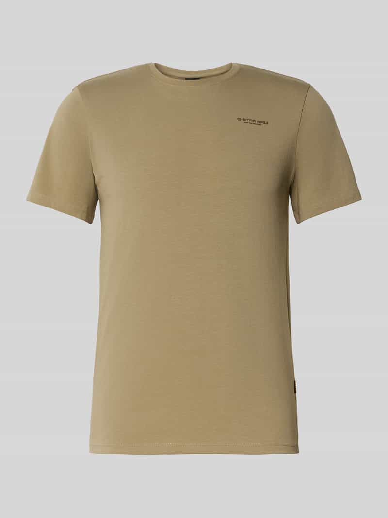 T-shirt o kroju slim fit z nadrukiem z logo