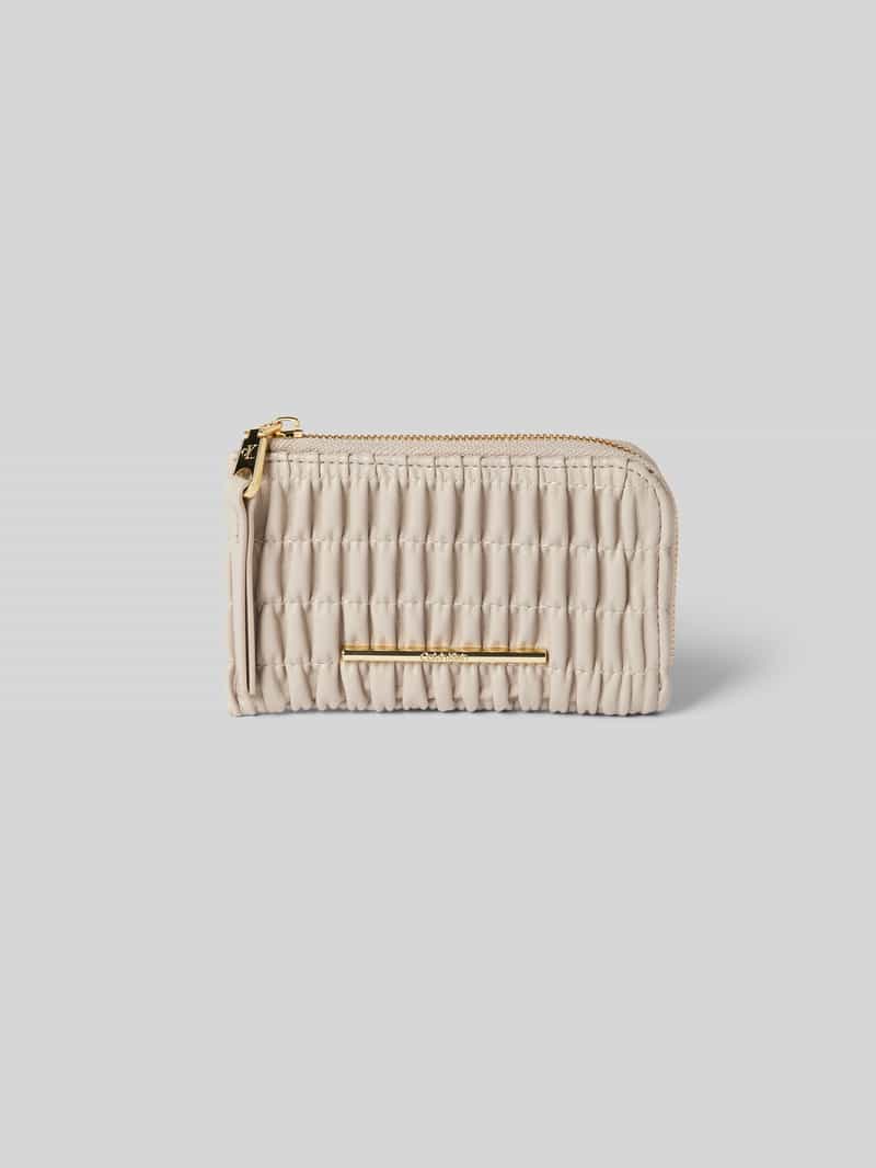 Portfel z fakturowanym wzorem model ‘Ruched’