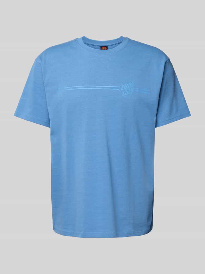 T-shirt z nadrukiem z logo