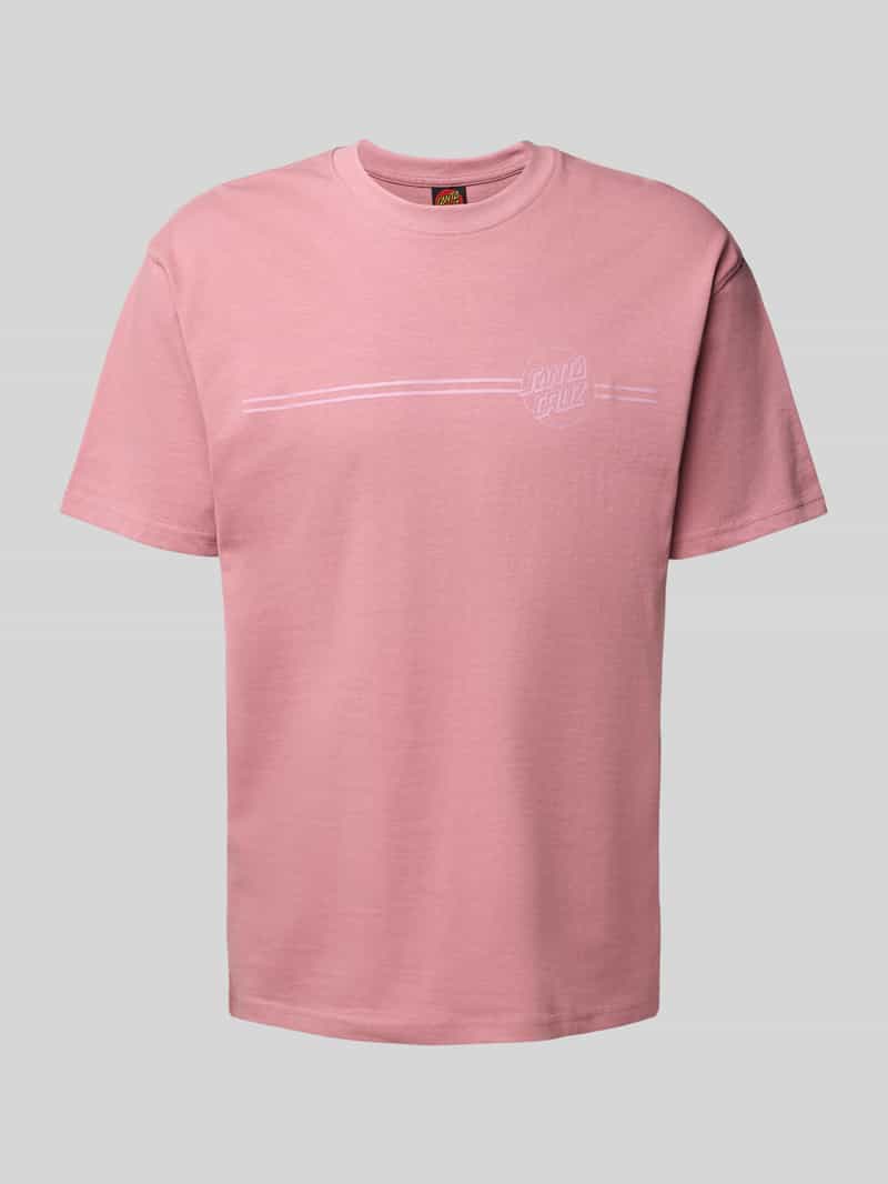 T-shirt z nadrukiem z logo