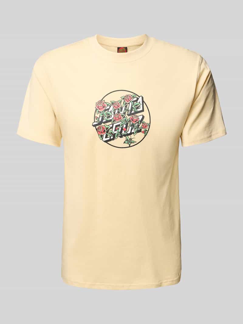 T-shirt z nadrukiem z logo