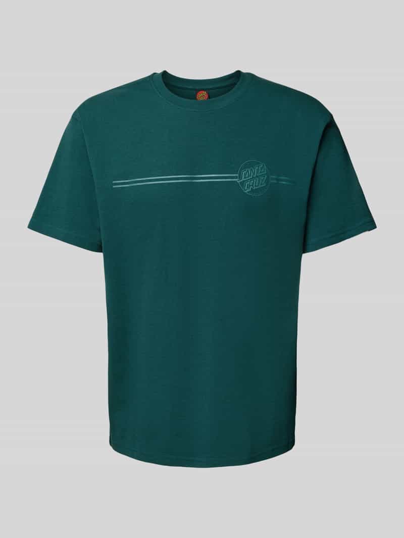 T-shirt z nadrukiem z logo