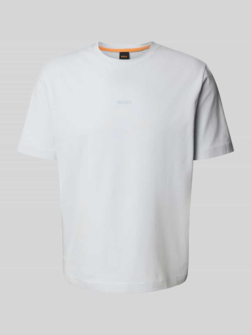 T-shirt o kroju regular fit z mieszanki bawełny
