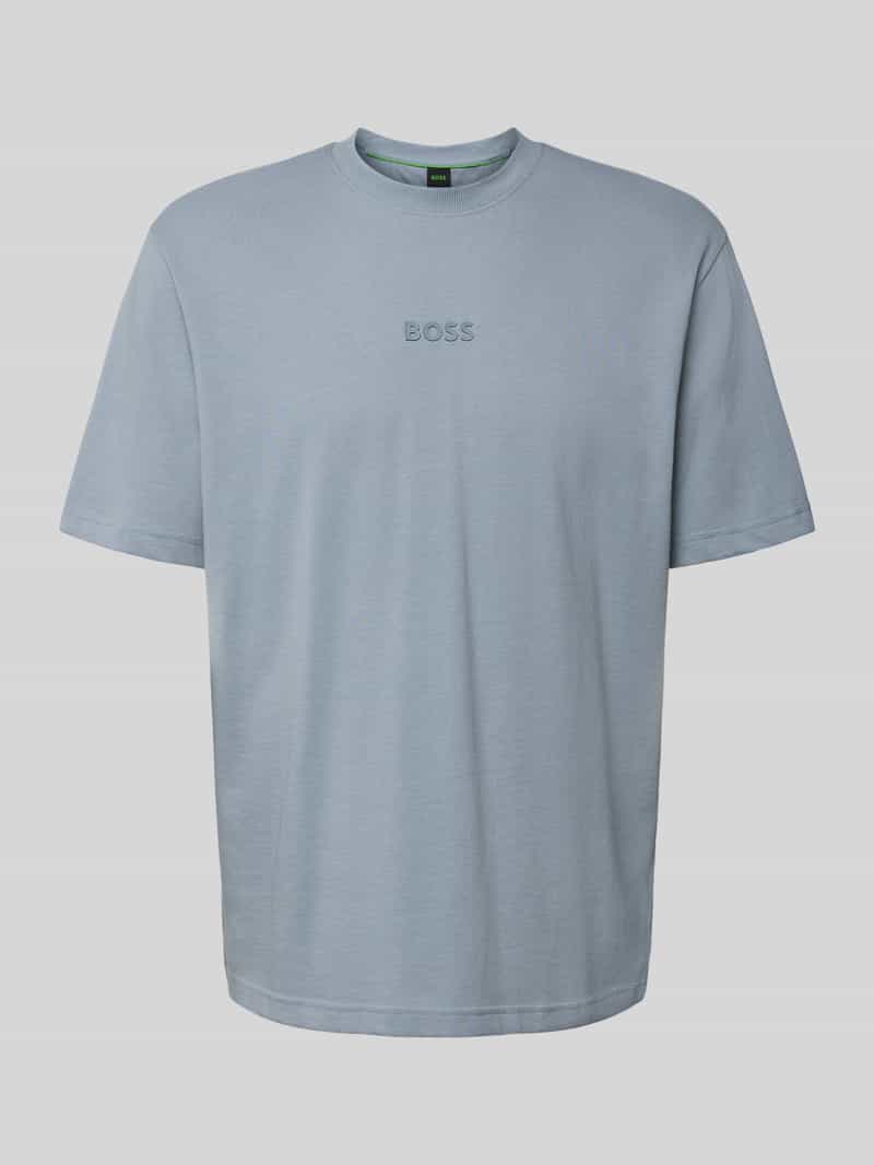 T-shirt o kroju relaxed fit z czystej bawełny