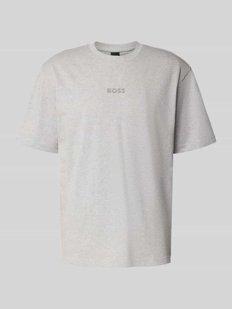 T-shirt o kroju relaxed fit z czystej bawełny