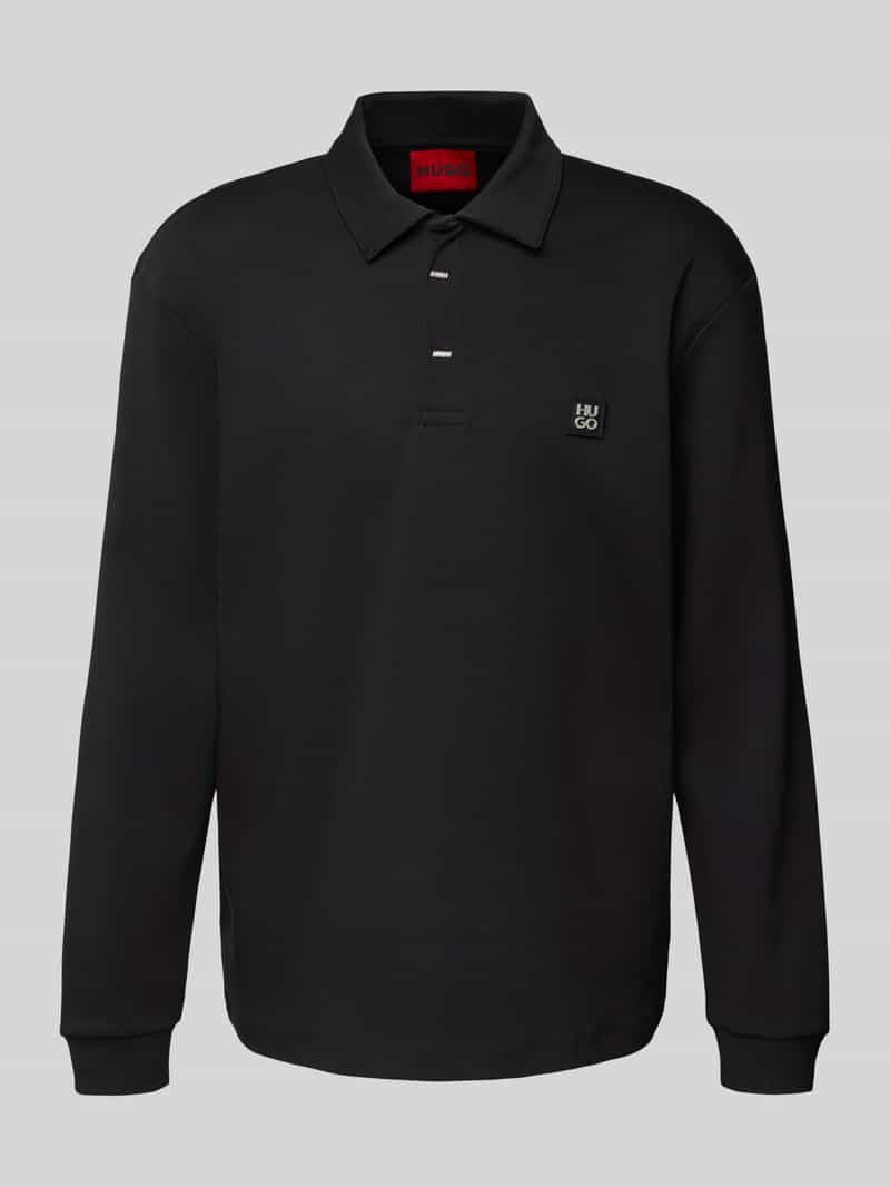 Koszulka polo z detalem z logo model ‘Dargenpolo’