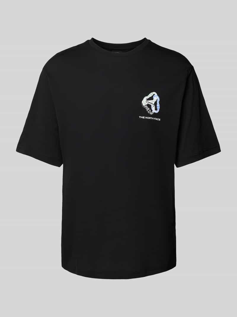 T-shirt z nadrukiem z logo