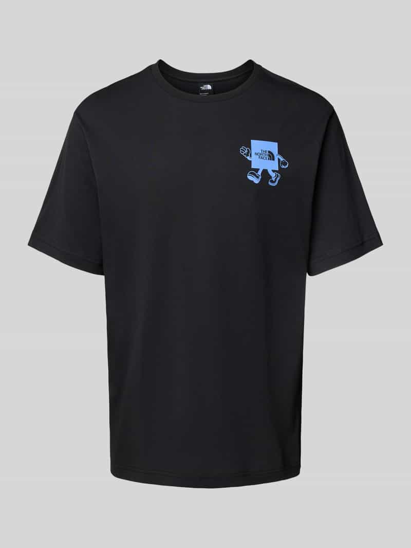 T-shirt z nadrukiem z logo