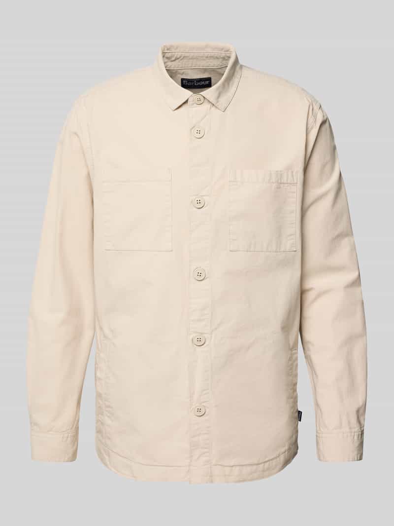 Koszula wierzchnia o kroju slim fit z czystej bawełny model ‘RICKFELL’