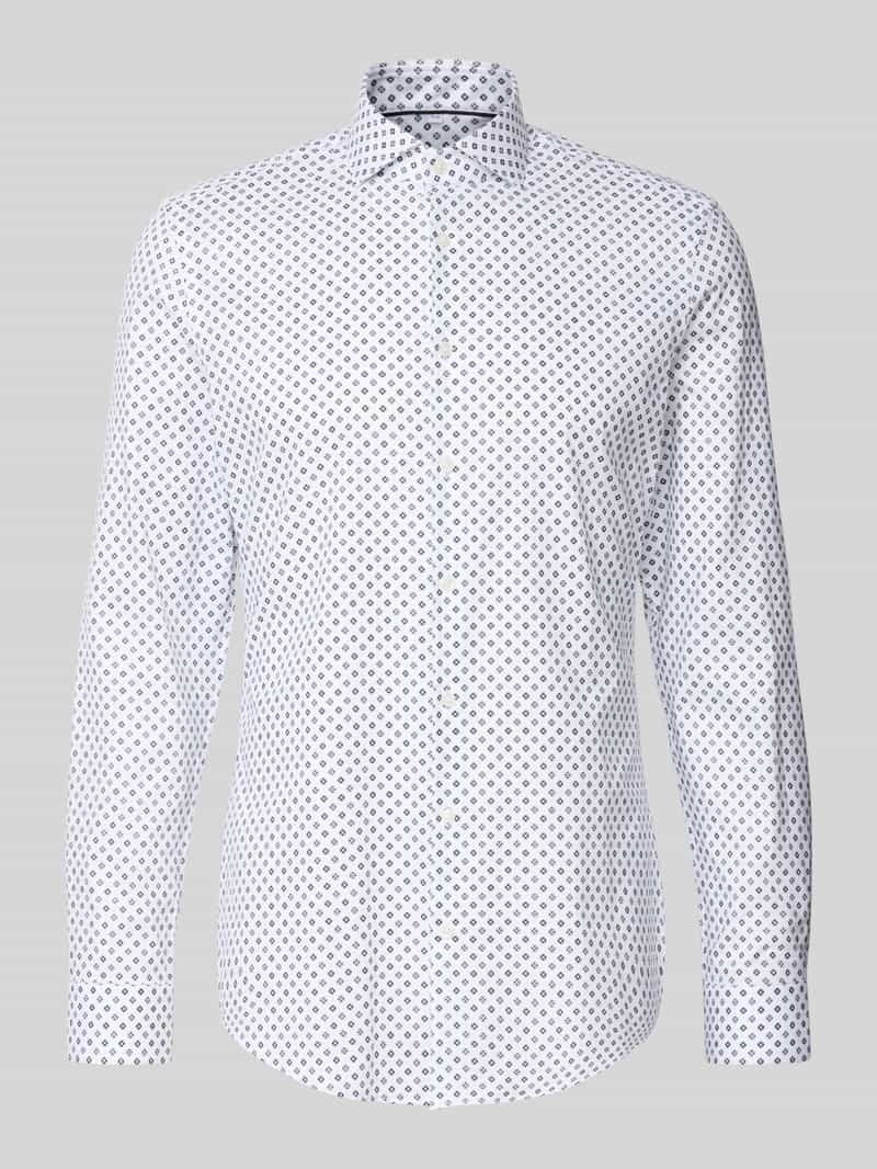 Koszula biznesowa o kroju super slim fit z kołnierzykiem typu cutaway