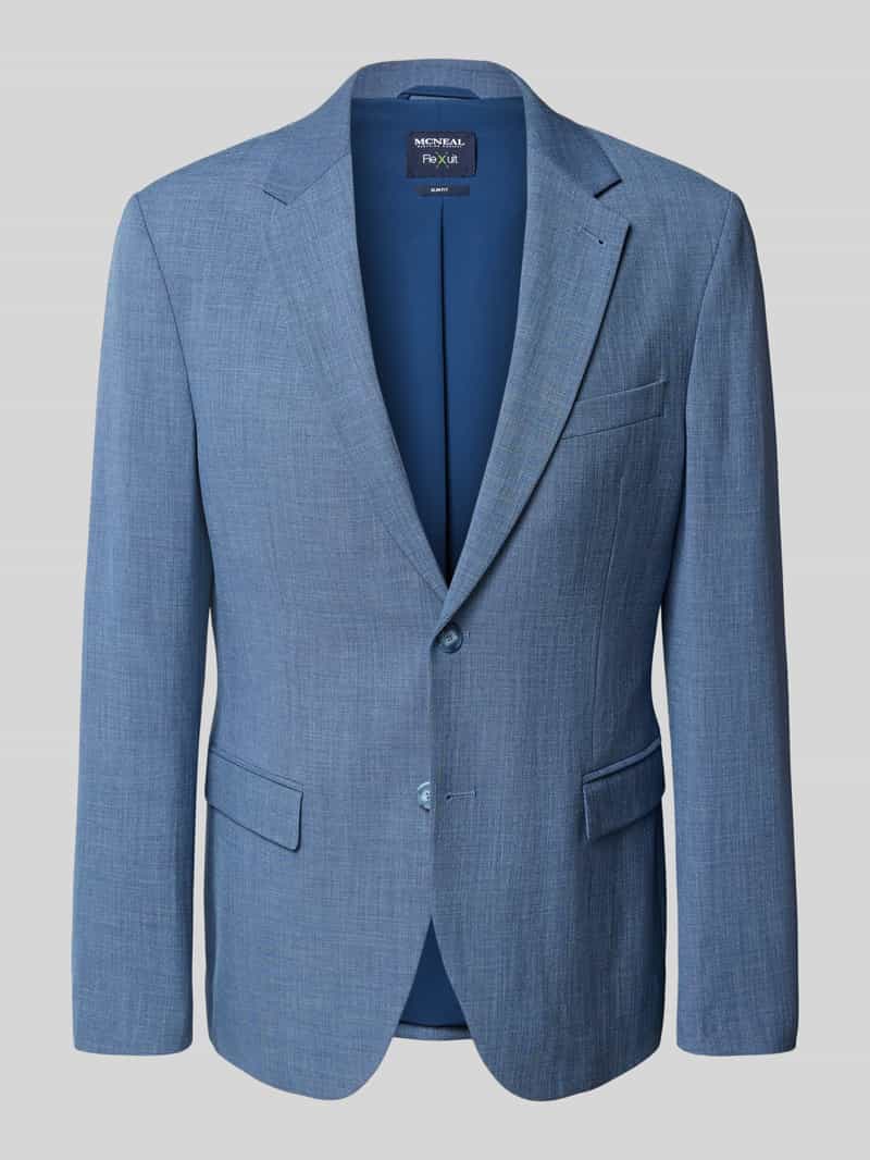 Marynarka o kroju slim fit z brustaszą